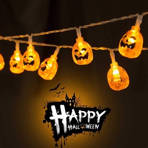 battery operated halloween string lights